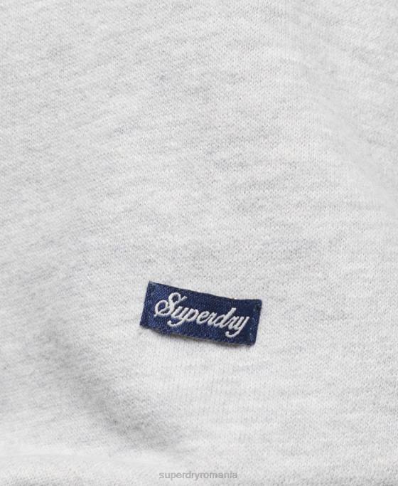 Superdry hanorac de călătorie îmbrăcăminte gri deschis femei JX0Z3291