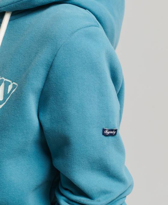 Superdry hanorac de călătorie îmbrăcăminte verde femei JX0Z6081