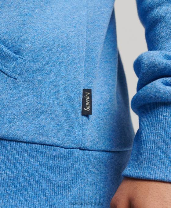 Superdry hanorac de epocă în relief clasa cooper îmbrăcăminte albastru bărbați JX0Z798