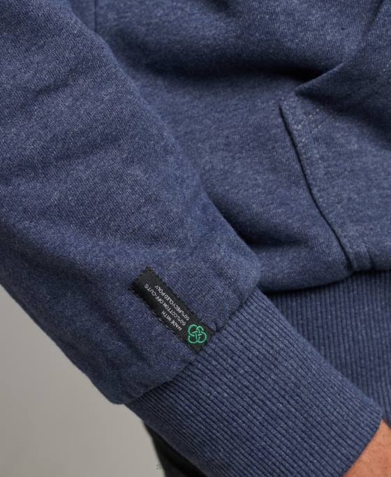 Superdry hanorac de oraș reciclat îmbrăcăminte albastru bărbați JX0Z665