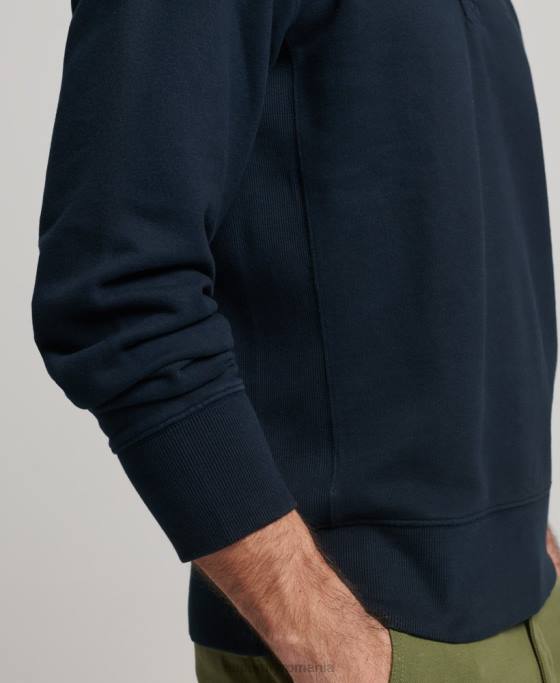 Superdry hanorac de rugby supravopsit îmbrăcăminte marina bărbați JX0Z585