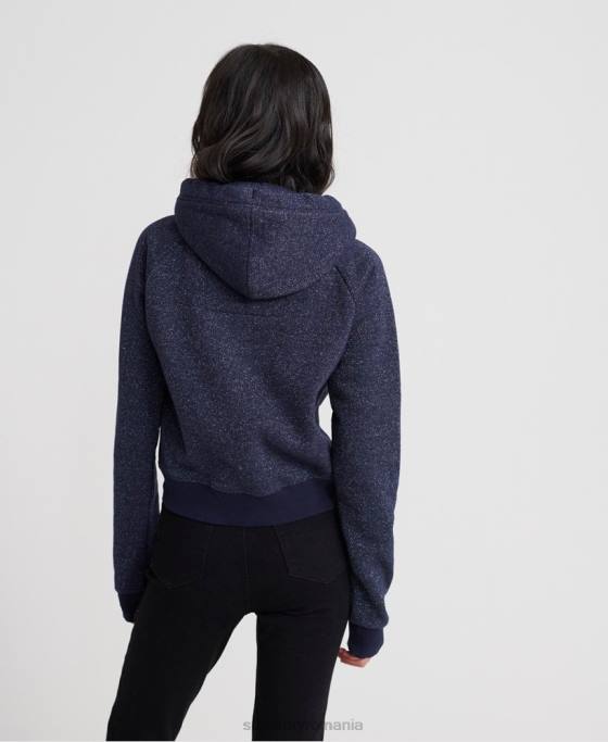 Superdry hanorac de stea de tip boutique îmbrăcăminte marina femei JX0Z3509