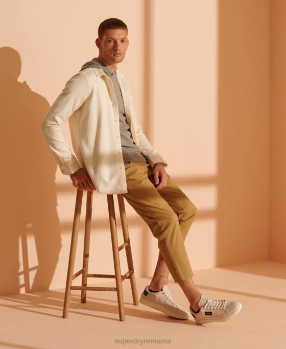 Superdry hanorac din tricot iac ediție limitată îmbrăcăminte gri deschis bărbați JX0Z5354