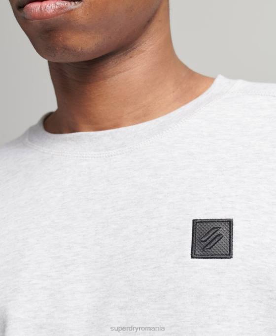 Superdry hanorac echipaj tech îmbrăcăminte gri bărbați JX0Z5025