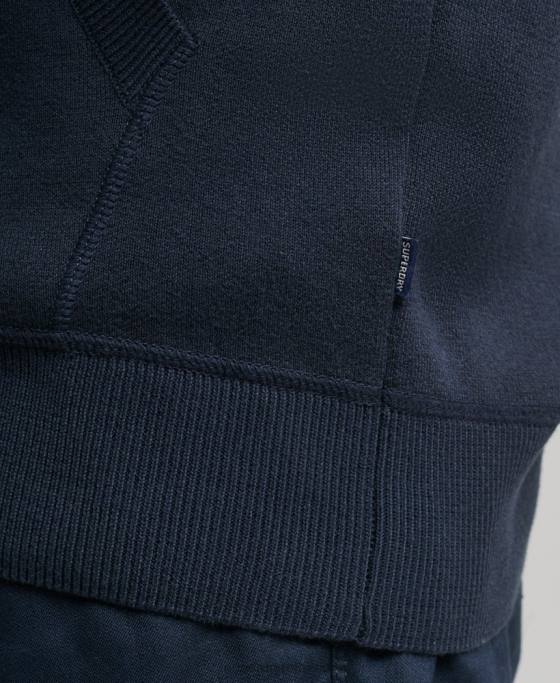 Superdry hanorac esențial din bumbac organic îmbrăcăminte marina bărbați JX0Z5050