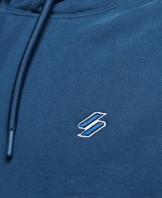 Superdry hanorac esențial îmbrăcăminte albastru inchis bărbați JX0Z5126