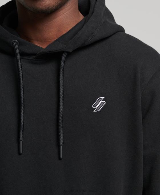 Superdry hanorac esențial îmbrăcăminte negru bărbați JX0Z861