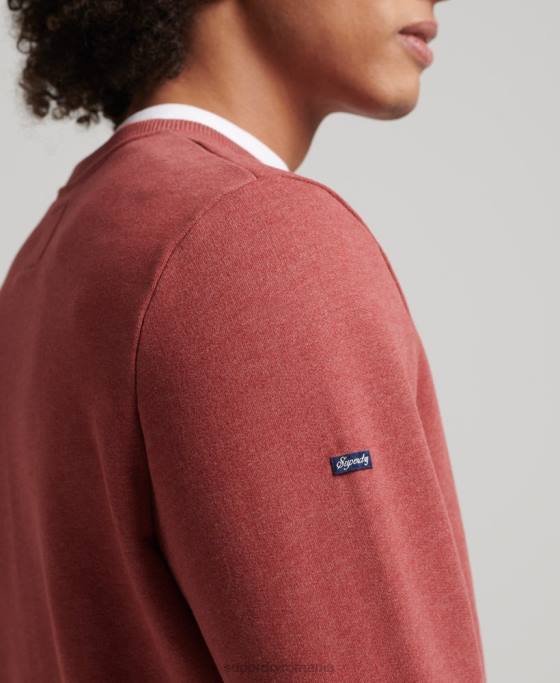 Superdry hanorac grafic carte poștală de călătorie îmbrăcăminte roșu bărbați JX0Z758