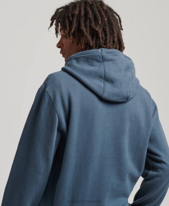 Superdry hanorac grafic xp-d loose crew îmbrăcăminte albastru inchis bărbați JX0Z717