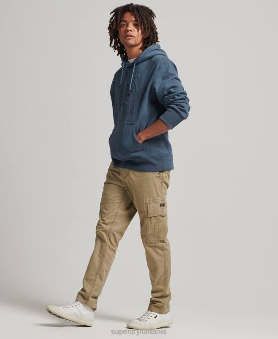 Superdry hanorac grafic xp-d loose crew îmbrăcăminte albastru inchis bărbați JX0Z717