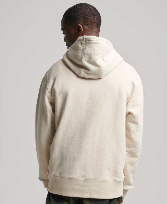 Superdry hanorac grafic xp-d loose crew îmbrăcăminte cremă bărbați JX0Z5099