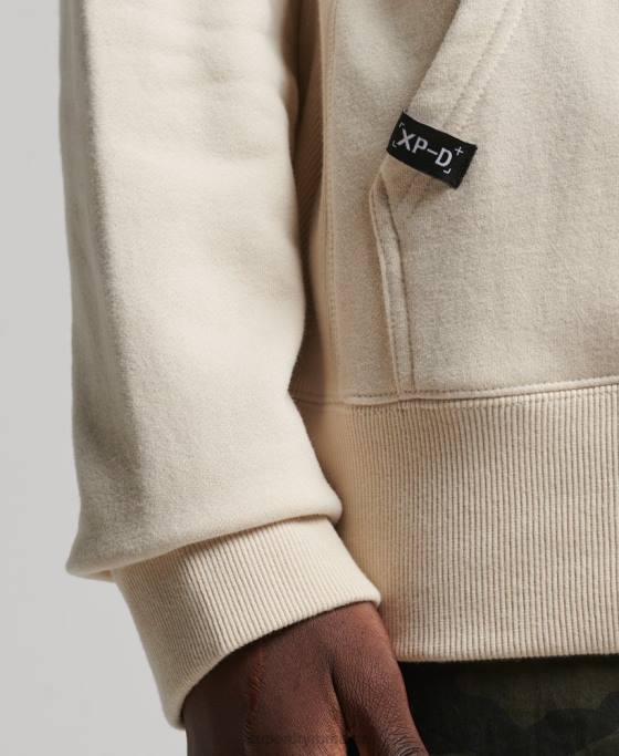 Superdry hanorac grafic xp-d loose crew îmbrăcăminte cremă bărbați JX0Z5099