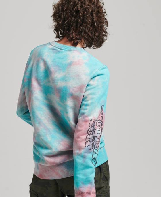 Superdry hanorac grafic în pădure îmbrăcăminte gri femei JX0Z3340