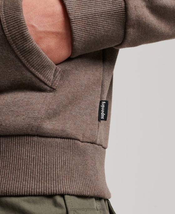 Superdry hanorac grozav în aer liber îmbrăcăminte maro bărbați JX0Z688