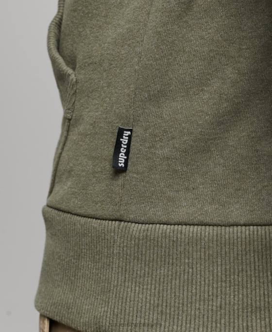 Superdry hanorac grozav în aer liber îmbrăcăminte verde bărbați JX0Z467