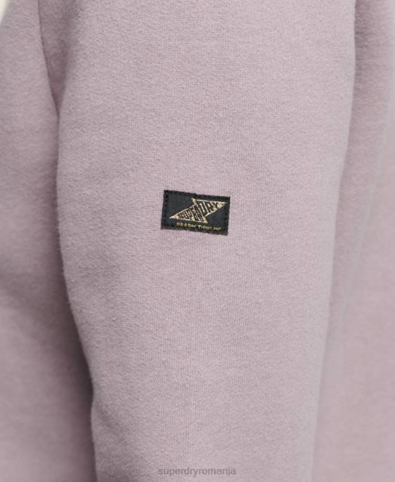 Superdry hanorac impodobit îmbrăcăminte Violet femei JX0Z3346