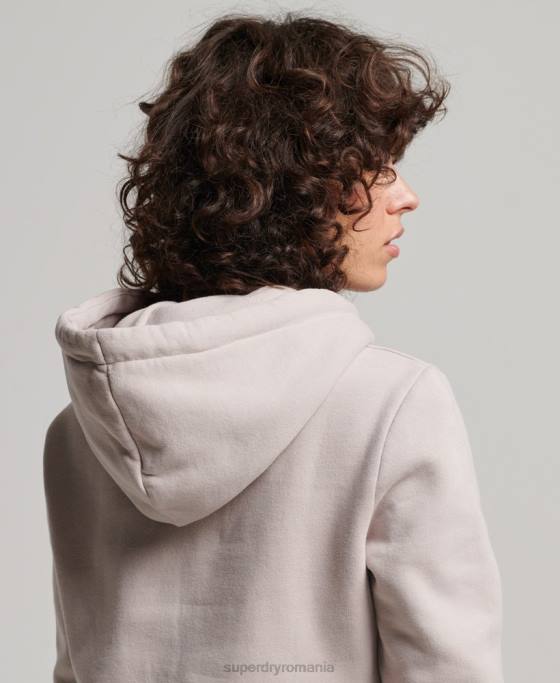 Superdry hanorac impodobit îmbrăcăminte bej femei JX0Z3424