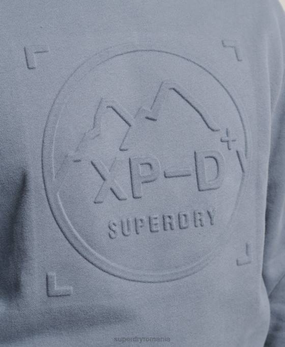 Superdry hanorac largi pentru echipaj expedition îmbrăcăminte Violet bărbați JX0Z5044