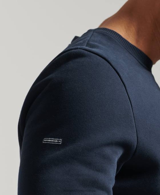 Superdry hanorac pentru echipaj stilat și realizat îmbrăcăminte marina bărbați JX0Z761