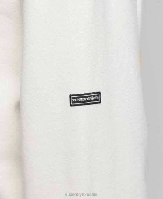 Superdry hanorac popular nomade îmbrăcăminte alb femei JX0Z3436