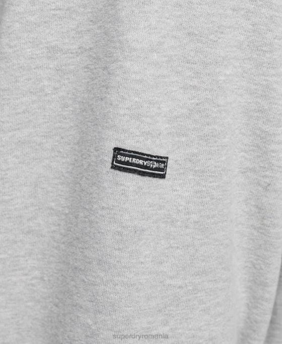 Superdry hanorac popular nomade îmbrăcăminte gri femei JX0Z3307
