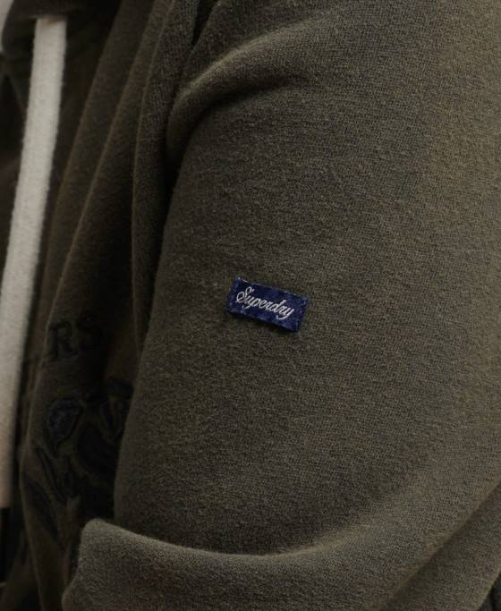 Superdry hanorac pride  craft îmbrăcăminte gri inchis femei JX0Z5816