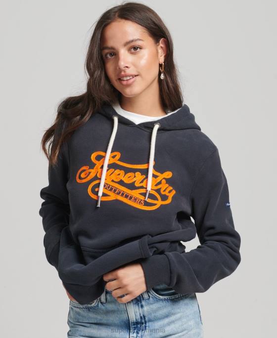 Superdry hanorac pride  craft îmbrăcăminte marina femei JX0Z3378
