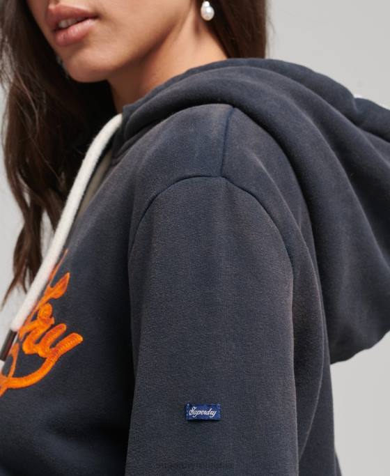 Superdry hanorac pride  craft îmbrăcăminte marina femei JX0Z3378