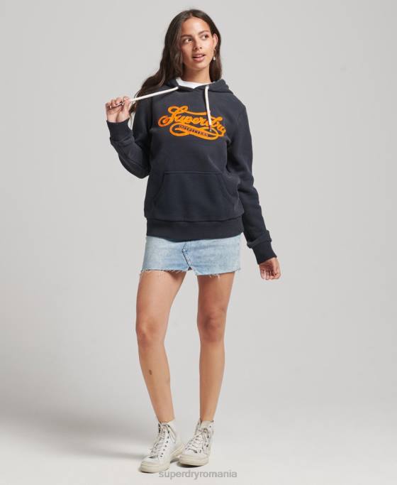 Superdry hanorac pride  craft îmbrăcăminte marina femei JX0Z3378
