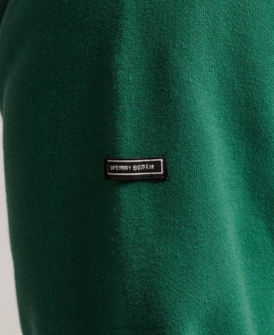 Superdry hanorac psych rock îmbrăcăminte verde bărbați JX0Z5056