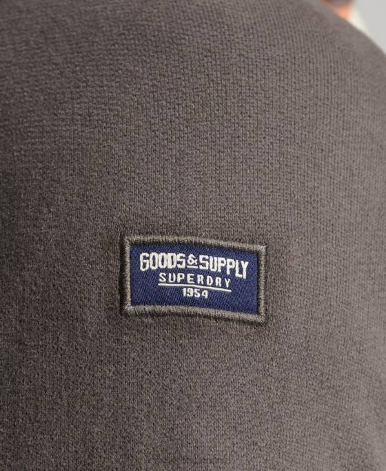 Superdry hanorac raglan cu logo vintage american classics îmbrăcăminte portocale bărbați JX0Z832