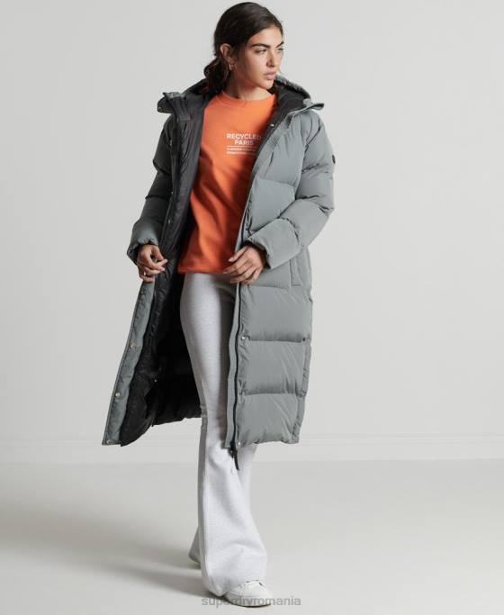 Superdry hanorac reciclat pentru echipajul orașului îmbrăcăminte portocale femei JX0Z5971