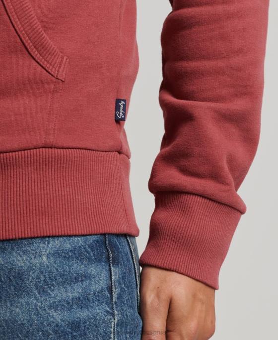 Superdry hanorac scriitor semn îmbrăcăminte roșu bărbați JX0Z5137