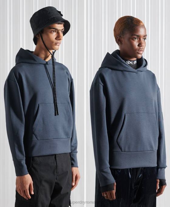 Superdry hanorac sdx box drop ediție limitată îmbrăcăminte albastru inchis bărbați JX0Z896