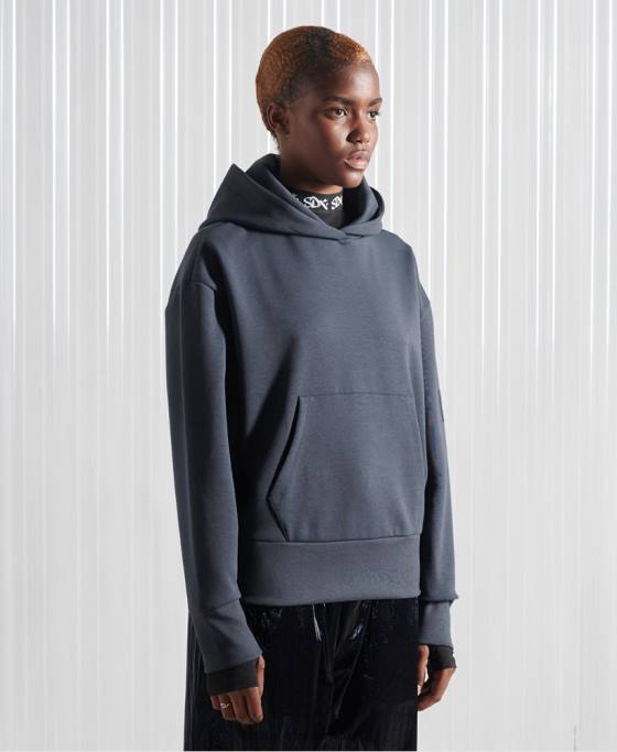 Superdry hanorac sdx box drop ediție limitată îmbrăcăminte albastru inchis bărbați JX0Z896