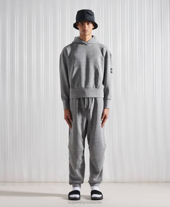 Superdry hanorac sdx box drop ediție limitată îmbrăcăminte gri bărbați JX0Z874