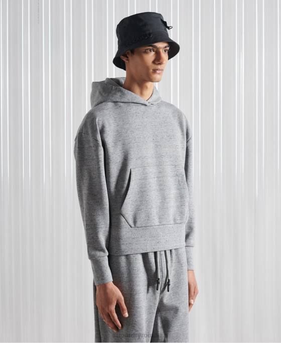 Superdry hanorac sdx box drop ediție limitată îmbrăcăminte gri bărbați JX0Z874
