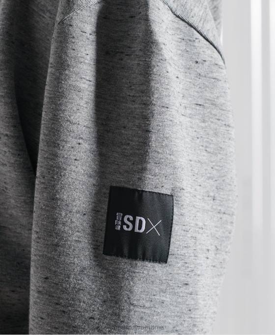Superdry hanorac sdx box drop ediție limitată îmbrăcăminte gri bărbați JX0Z874