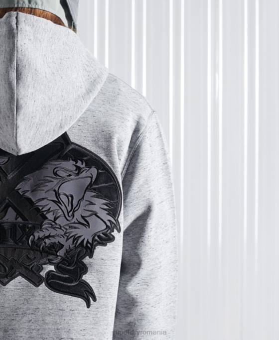 Superdry hanorac sdx nyc ediție limitată îmbrăcăminte gri bărbați JX0Z875