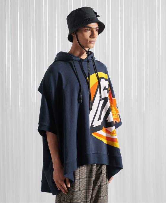 Superdry hanorac sdx rex fit ediție limitată îmbrăcăminte marina bărbați JX0Z5233