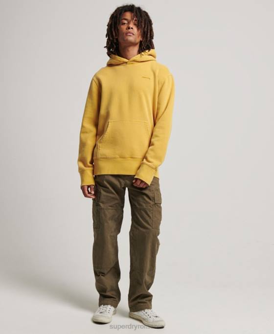 Superdry hanorac spalat vintage îmbrăcăminte aur bărbați JX0Z635