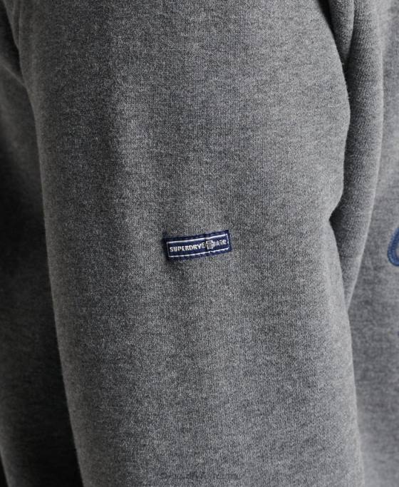 Superdry hanorac stilat și realizat îmbrăcăminte gri bărbați JX0Z5158