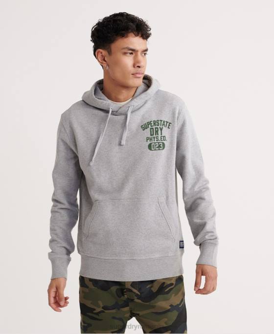 Superdry hanorac superstat îmbrăcăminte gri bărbați JX0Z902