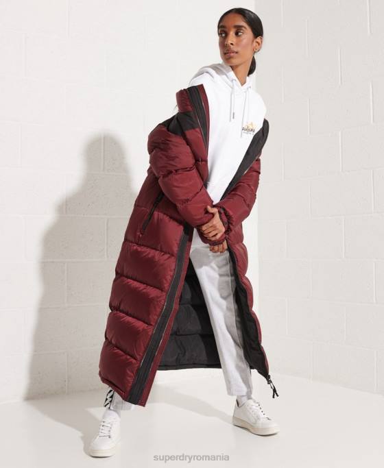 Superdry hanorac supradimensionat strikeout îmbrăcăminte alb femei JX0Z5975