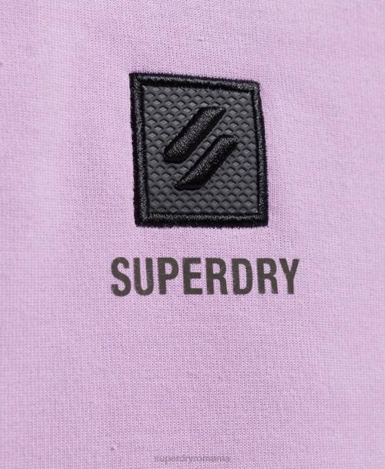 Superdry hanorac tech batwing cu jumătate de fermoar îmbrăcăminte Violet femei JX0Z3354