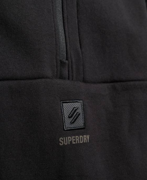 Superdry hanorac tech batwing cu jumătate de fermoar îmbrăcăminte negru femei JX0Z3281