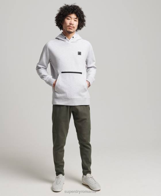 Superdry hanorac tech îmbrăcăminte gri bărbați JX0Z647