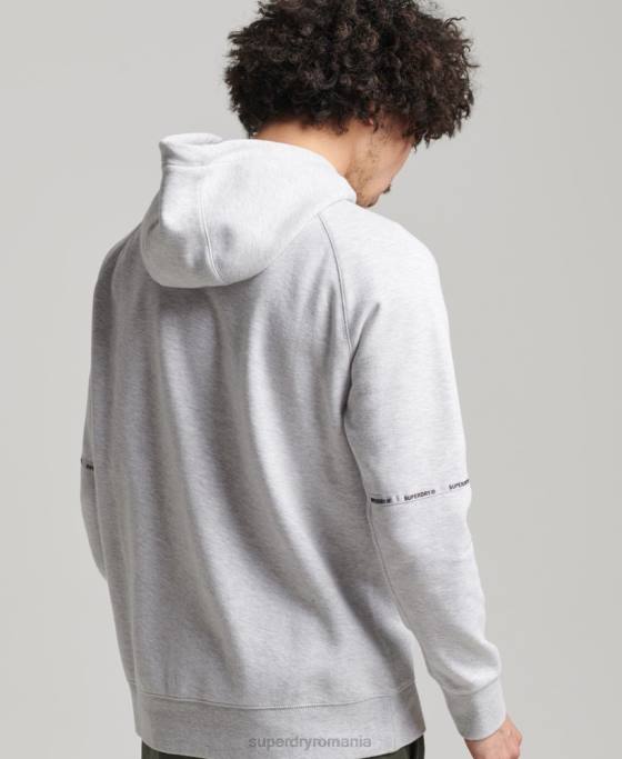 Superdry hanorac tech îmbrăcăminte gri bărbați JX0Z647