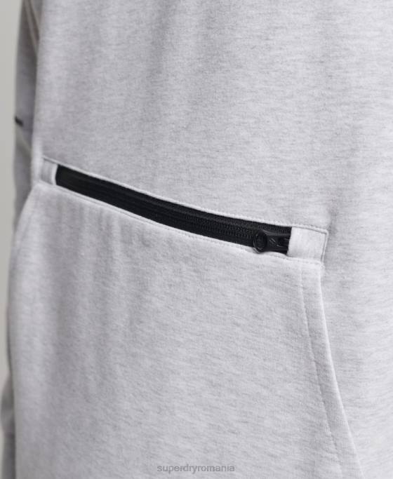Superdry hanorac tech îmbrăcăminte gri bărbați JX0Z647
