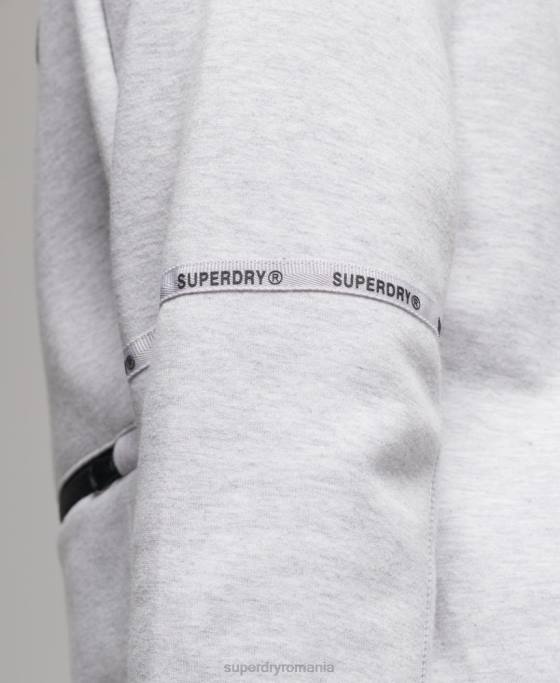 Superdry hanorac tech îmbrăcăminte gri bărbați JX0Z647